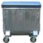 Producator containere metalice zincate la cald,1100 L